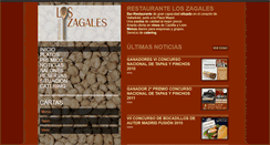 Desktop Screenshot of loszagales.com